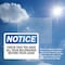 Signmission Check That You Have All Your Belongings, 14 in W x Rectangle, Plastic OS-2PACK-NS-P-1014-L-10552 - alternate 2